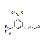 (E)-3-[3-Nitro-5-(trifluoromethyl)phenyl]acrylaldehyde