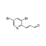 (E)-3-(3,5-Dibromopyridin-2-yl)acrylaldehyde