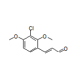 (E)-3-(3-Chloro-2,4-dimethoxyphenyl)acrylaldehyde
