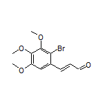 (E)-3-(2-Bromo-3,4,5-trimethoxyphenyl)acrylaldehyde