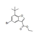 Ethyl 5-Bromo-7-(tert-butyl)benzofuran-3-carboxylate