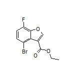 Ethyl 4-Bromo-7-fluorobenzofuran-3-carboxylate