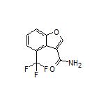 4-(Trifluoromethyl)benzofuran-3-carboxamide