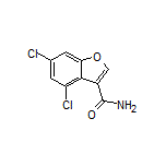 4,6-Dichlorobenzofuran-3-carboxamide