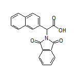 2-(1,3-Dioxo-2-isoindolinyl)-2-(2-naphthalenyl)acetic Acid