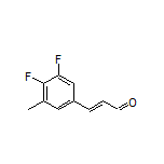 (E)-3-(3,4-Difluoro-5-methylphenyl)acrylaldehyde