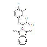 (R)-3-(3,4-Difluorophenyl)-2-(1,3-dioxo-2-isoindolinyl)propanoic Acid