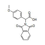 2-(1,3-Dioxo-2-isoindolinyl)-2-(4-methoxyphenyl)acetic Acid