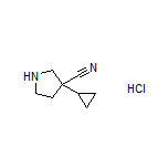 3-Cyclopropylpyrrolidine-3-carbonitrile Hydrochloride