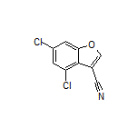 4,6-Dichlorobenzofuran-3-carbonitrile