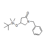 1-Benzyl-4-[(tert-butyldimethylsilyl)oxy]pyrrolidin-2-one