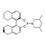 3,5-Dimethyl-1-[(11bR)-8,9,10,11,12,13,14,15-octahydrodinaphtho[2,1-d:1’,2’-f][1,3,2]dioxaphosphepin-4-yl]piperidine