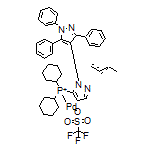 Trifluoromethanesulfonato[(5-dicyclohexylphosphino-1’,3’,5’-triphenyl-)(1,4’-bi-1’H-pyrazole)][(1,2,3- η)-(2E)-2-buten-1-yl]palladium(II)