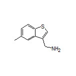 (5-Methylbenzo[b]thiophen-3-yl)methanamine