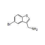 (5-Bromobenzo[b]thiophen-3-yl)methanamine