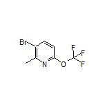 3-Bromo-2-methyl-6-(trifluoromethoxy)pyridine