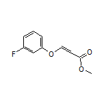 Methyl 3-(3-Fluorophenoxy)acrylate