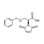 (S)-3-(Benzyloxy)-2-(2,5-dioxo-2,5-dihydro-1-pyrrolyl)propanoic Acid