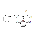 (R)-3-(Benzyloxy)-2-(2,5-dioxo-2,5-dihydro-1-pyrrolyl)propanoic Acid