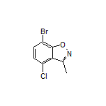 7-Bromo-4-chloro-3-methylbenzo[d]isoxazole