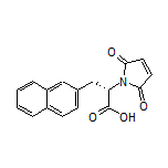 (S)-2-(2,5-Dioxo-2,5-dihydro-1-pyrrolyl)-3-(2-naphthyl)propanoic Acid