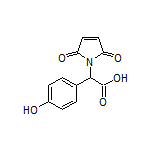 2-(2,5-Dioxo-2,5-dihydro-1-pyrrolyl)-2-(4-hydroxyphenyl)acetic Acid