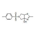 2-Methyl-5-tosyl-4,5,6,6a-tetrahydro-3aH-pyrrolo[3,4-d]thiazol-3a-ol