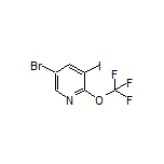 5-Bromo-3-iodo-2-(trifluoromethoxy)pyridine