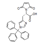 (S)-2-(2,5-Dioxo-2,5-dihydro-1-pyrrolyl)-3-(1-trityl-4-imidazolyl)propanoic Acid