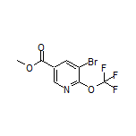 Methyl 5-Bromo-6-(trifluoromethoxy)nicotinate