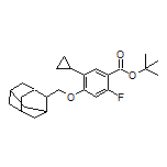 tert-Butyl 4-(2-Adamantylmethoxy)-5-cyclopropyl-2-fluorobenzoate