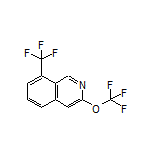 3-(Trifluoromethoxy)-8-(trifluoromethyl)isoquinoline