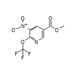 Methyl 5-Nitro-6-(trifluoromethoxy)nicotinate