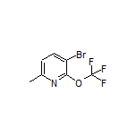 3-Bromo-6-methyl-2-(trifluoromethoxy)pyridine