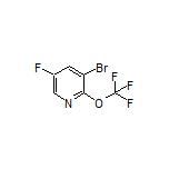 3-Bromo-5-fluoro-2-(trifluoromethoxy)pyridine