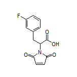2-(2,5-Dioxo-2,5-dihydro-1-pyrrolyl)-3-(3-fluorophenyl)propanoic Acid