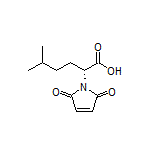 (R)-2-(2,5-Dioxo-2,5-dihydro-1-pyrrolyl)-5-methylhexanoic Acid