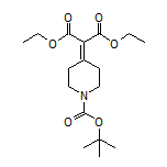 Diethyl 2-(1-Boc-piperidin-4-ylidene)malonate