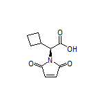 (S)-2-Cyclobutyl-2-(2,5-dioxo-2,5-dihydro-1-pyrrolyl)acetic Acid