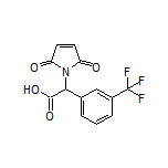 2-(2,5-Dioxo-2,5-dihydro-1-pyrrolyl)-2-[3-(trifluoromethyl)phenyl]acetic Acid