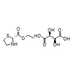 Ethyl (R)-Thiazolidine-2-carboxylate (2S,3S)-2,3-Dihydroxysuccinate