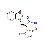 (S)-2-(2,5-Dioxo-2,5-dihydro-1-pyrrolyl)-3-(1-methyl-3-indolyl)propanoic Acid