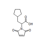 3-Cyclopentyl-2-(2,5-dioxo-2,5-dihydro-1-pyrrolyl)propanoic Acid