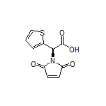 (R)-2-(2,5-Dioxo-2,5-dihydro-1-pyrrolyl)-2-(2-thienyl)acetic acid