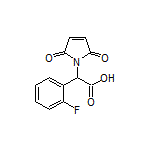 2-(2,5-Dioxo-2,5-dihydro-1-pyrrolyl)-2-(2-fluorophenyl)acetic Acid