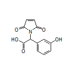 2-(2,5-Dioxo-2,5-dihydro-1-pyrrolyl)-2-(3-hydroxyphenyl)acetic Acid