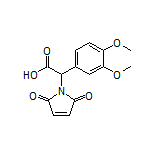 2-(3,4-Dimethoxyphenyl)-2-(2,5-dioxo-2,5-dihydro-1-pyrrolyl)acetic Acid