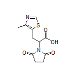 2-(2,5-Dioxo-2,5-dihydro-1-pyrrolyl)-3-(4-methyl-5-thiazolyl)propanoic Acid