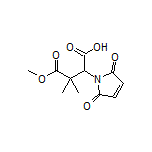 2-(2,5-Dioxo-2,5-dihydro-1-pyrrolyl)-4-methoxy-3,3-dimethyl-4-oxobutanoic Acid