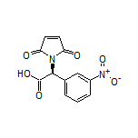 (S)-2-(2,5-Dioxo-2,5-dihydro-1-pyrrolyl)-2-(3-nitrophenyl)acetic Acid